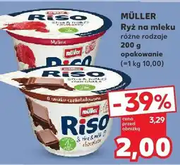 Kaufland Ryż na mleku Müller oferta