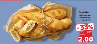 Kaufland Bagietka czosnkowa Kaufland oferta