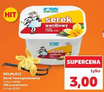 Kaufland Serek homogenizowany Rolmlecz oferta