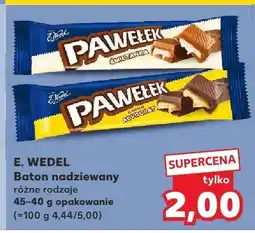 Kaufland Baton nadziewany Pawełek E. Wedel oferta