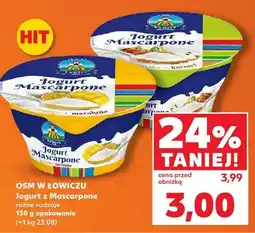 Kaufland Jogurt z mascarpone OSM w Łowiczu oferta