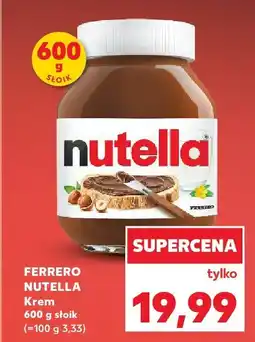 Kaufland Krem Nutella Ferrero oferta