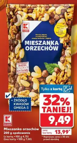 Kaufland Mieszanka orzechów K-Classic oferta