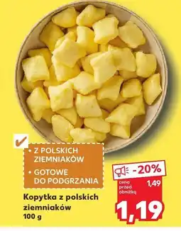 Kaufland Kopytka z polskich ziemniaków Kaufland oferta