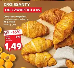 Kaufland Croissant wegański z nadzieniem morelowym Kaufland oferta