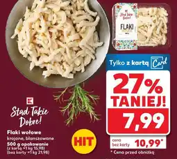Kaufland Flaki wołowe krojone blanszowane Stąd Takie Dobre! oferta
