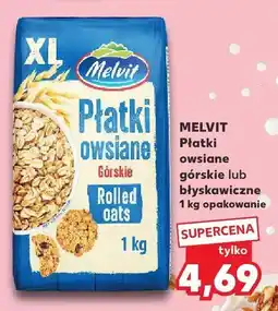Kaufland Płatki owsiane górskie lub błyskawiczne Melvit oferta