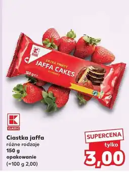 Kaufland Ciastka jaffa różne rodzaje K-Classic oferta