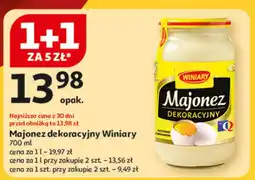 Auchan Majonez dekoracyjny Winiary oferta