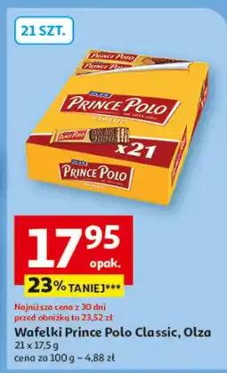 Auchan Wafelki Prince Polo Classic oferta