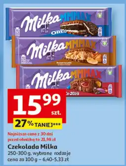 Auchan Czekolada Milka oferta