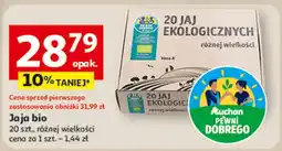 Auchan Jaja bio Auchan oferta