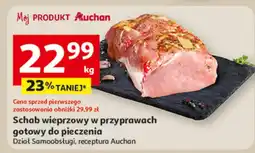 Auchan Schab wieprzowy w przyprawach Auchan oferta