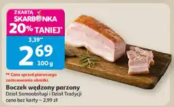 Auchan Boczek wędzony parzony Dział Tradycji oferta
