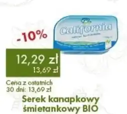 Organic Farma Zdrowia Serek kanapkowy śmietankowy BIO California oferta