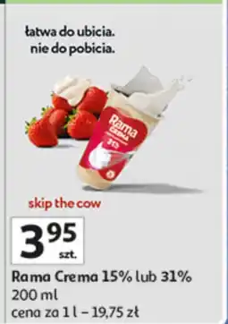 Auchan Śmietana Rama Crema 15% lub 31% oferta