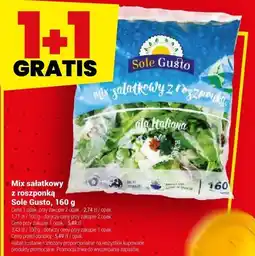 Twój Market Mix sałatkowy z roszponką Sole Gusto oferta