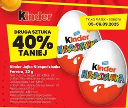 Twój Market Słodycze Kinder Jajko Niespodzianka oferta