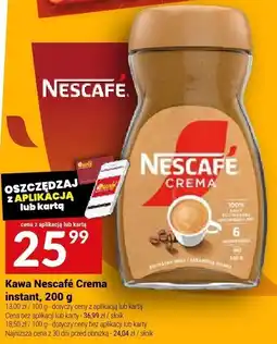 Twój Market Kawa Nescafe Crema instant oferta
