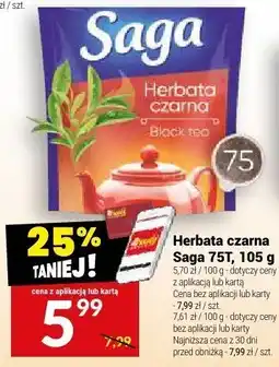 Twój Market Herbata czarna Saga oferta