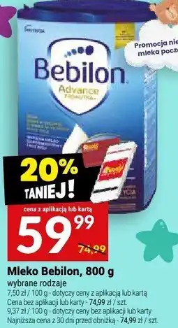 Twój Market Mleko Bebilon oferta