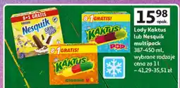 Auchan Lody Kaktus lub Nesquik multipak Kaktus/Nesquik oferta