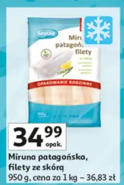 Auchan Miruna patagońska, filety ze skórą Auchan oferta