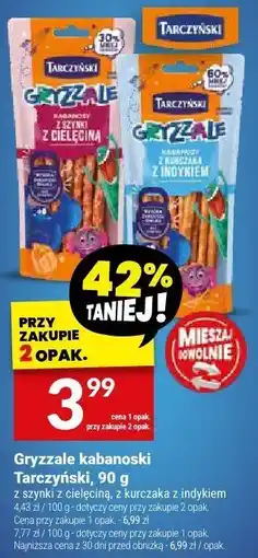 Twój Market Gryzzzale kabanoski Tarczyński oferta