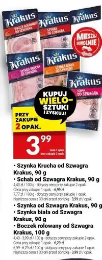 Twój Market Szynka Krucha od Szwagra Krakus oferta