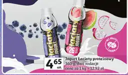 Auchan Jogurt proteinowy Łaciaty Mlekpol oferta