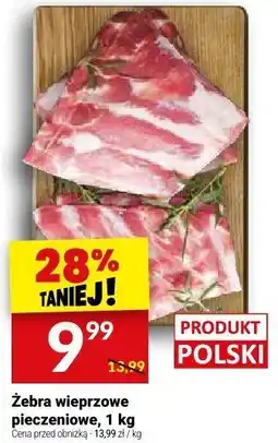 Twój Market Żebra wieprzowe prościowane Twój Market oferta