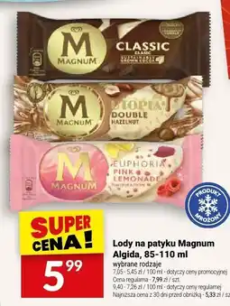 Twój Market Lody na patyku Magnum oferta