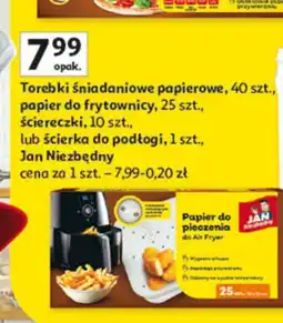 Auchan Torebki śniadaniowe papierowe Jan Niezbędny oferta