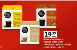 Auchan Kawa w kapsułkach Nescafe Dolce Gusto oferta