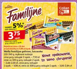Auchan Wafle Familijne gofrowe Jutrzenka oferta