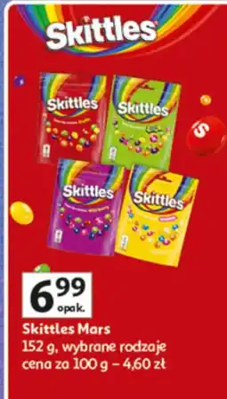 Auchan Cukierki Skittles Mars oferta