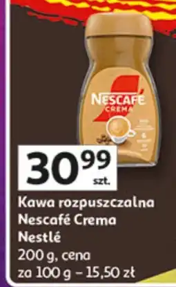 Auchan Kawa rozpuszczalna Gold Nescafé Crema oferta