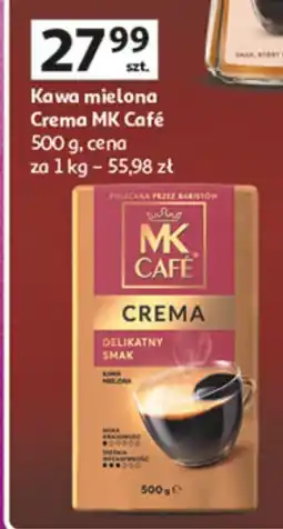 Auchan Kawa mielona MK Café Crema oferta