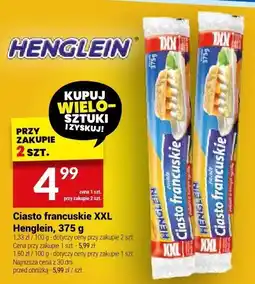 Twój Market Ciasto francuskie XXL Henglein oferta