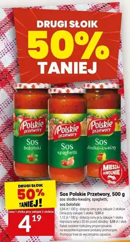 Twój Market Sos Polskie Przetwory oferta