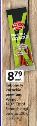Auchan Kabanosy kokaickie premium Pekpol oferta