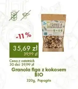 Organic Farma Zdrowia Granola figa z kokosem BIO oferta