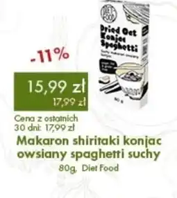 Organic Farma Zdrowia Makaron shirataki konjac owsiany spaghetti suchy oferta