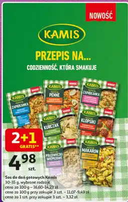 Auchan Sos do dań gotowych Kamis oferta