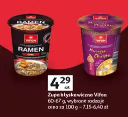 Auchan Zupa błyskawiczna ramen Vifon oferta