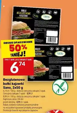 Twój Market Bułki bezglutenowe kajzerki Sano oferta