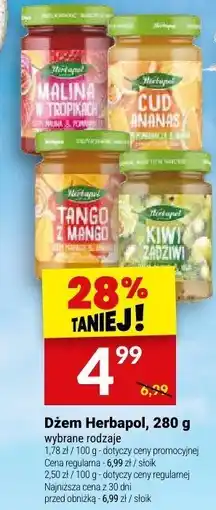 Twój Market Dżem Herbapol oferta