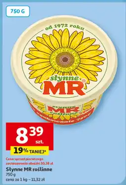 Auchan Masło roślinne Słynne MR oferta