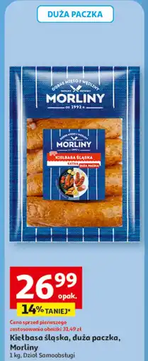 Auchan Kiełbasa śląska Morliny oferta