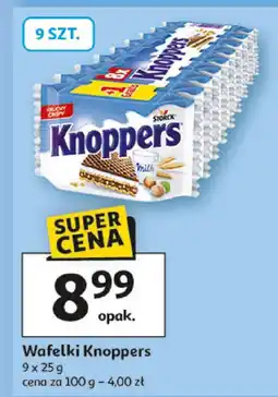 Auchan Wafelki Knoppers oferta